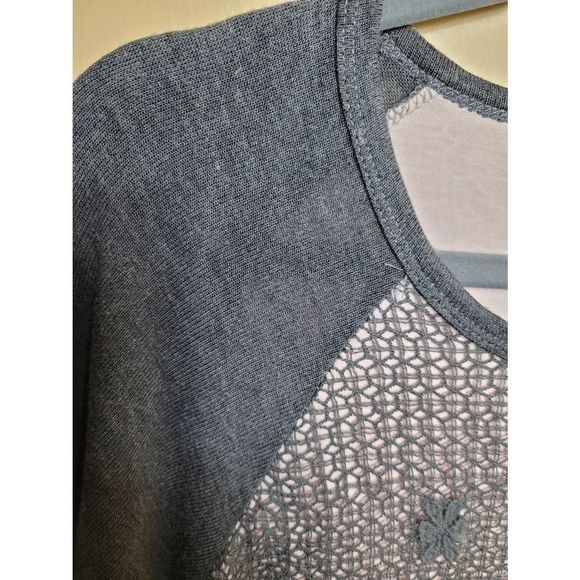 Democracy Layered Crochet Knit Top - Picture 5 of 6